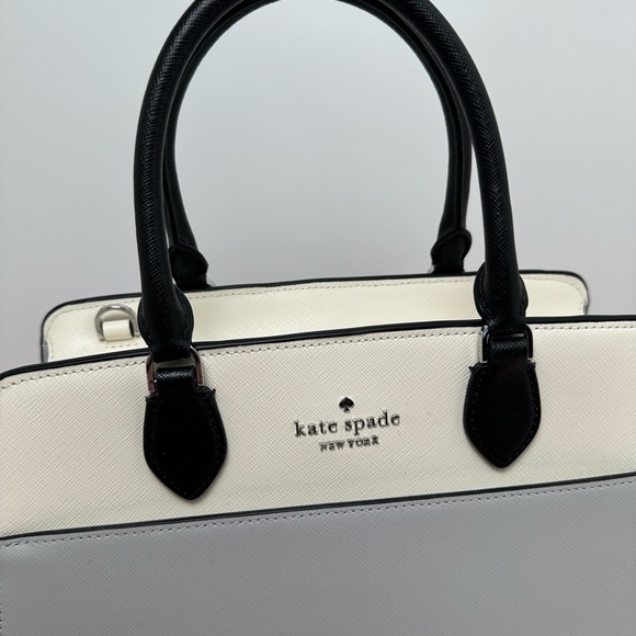 Kate Spade/New York /Madison/Colorblock /Platinum Grey Multi /Satchel/Crossbody - Picture 3 of 13